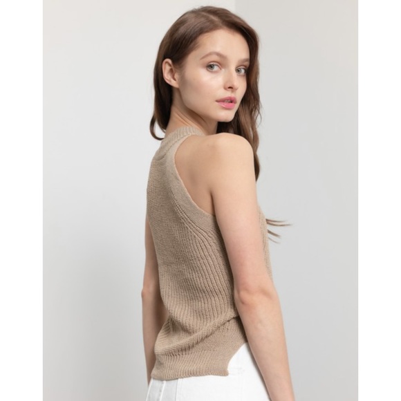 CASEY-Knit Halter Sweater - Picture 2 of 15
